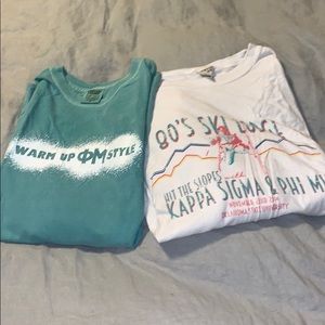 Phi Mu t-shirt bundle